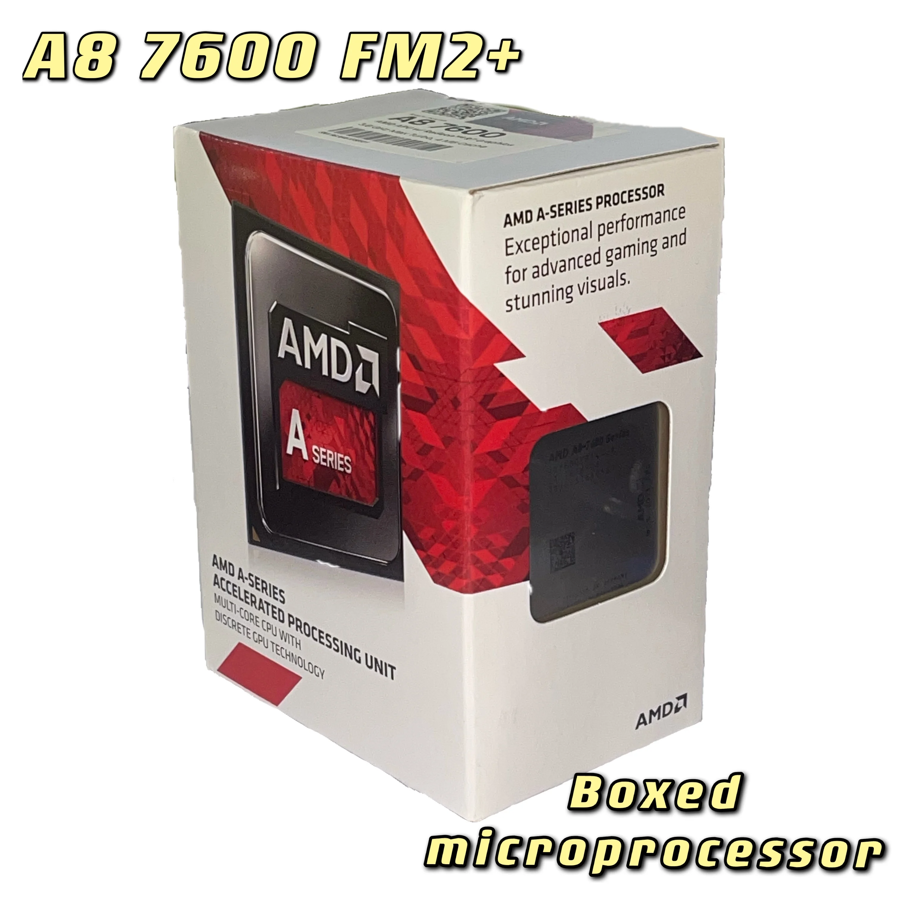 AMD A8-Series A8 7600 3 1 ГГц четырехъядерный AD7600YBI44JA/ AD760BYBI44JA разъем FM2 + микропроцессор в