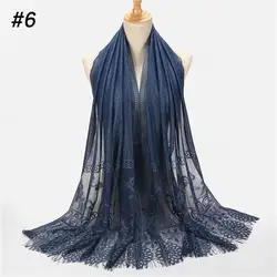Модный шарф женские шарфы шали плиссированные сморщенные Хиджабы шарф элегантный платок мусульманский хиджаб