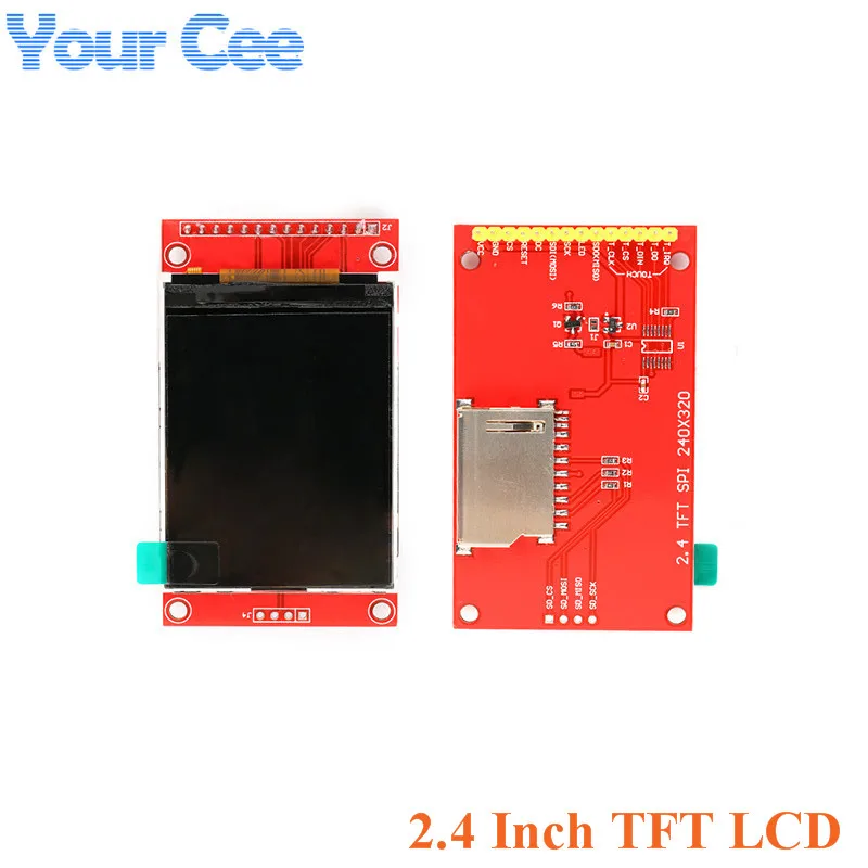 1,44/1,8/2,0/2,2/2,4/2,8 дюймовый цветной TFT ЖК-дисплей Экран Дисплей модуль SPI Serial диск ST7735 ILI9225 ILI9341128* 128 240*320 - Цвет: 2.4 inch