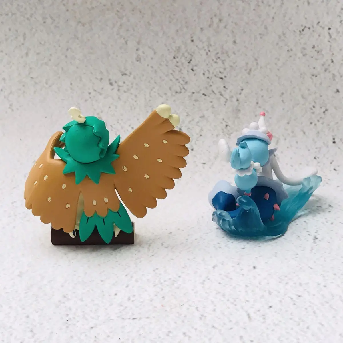 Pokemon tipo elétrico zeraora e grama tipo decidueye figura de ação modelo  ornamento brinquedos - AliExpress