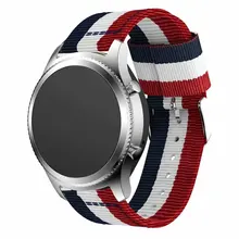 20 мм 22 мм нейлоновый ремешок для samsung Galaxy Watch 42 мм 46 мм Active Galaxy gear S3 Sport Loop для Huami Amazfit huawei Watch 2 gt