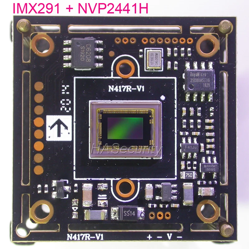 Плата модуля камеры видеонаблюдения Sony Exmor CMOS IMX291 + NVP2441 с OSD кабелем CS 3.0MP LEN IRC (UTC) 1/8