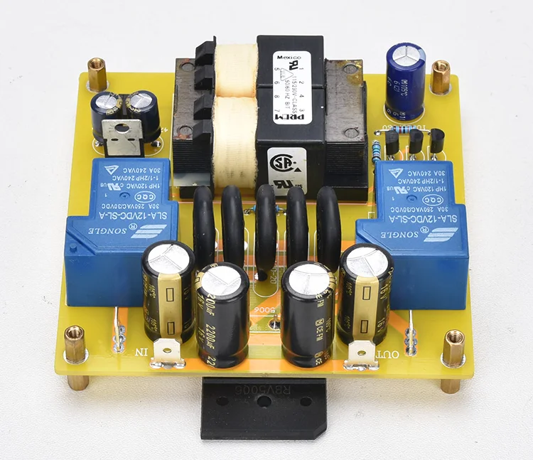 GHXAMP New 2000W High Power Amplifier 30A Soft Start Control Board Home Amplifier With Onboard 6W Power Transformer NEW