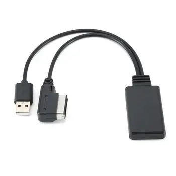 

For AUDI A5 8T A6 4F A8 4E Q7 7L Mini Wireless Bluetooth USB AUX Adapter Cable Music Audio Receiver Adapter for AMI MMI 2G