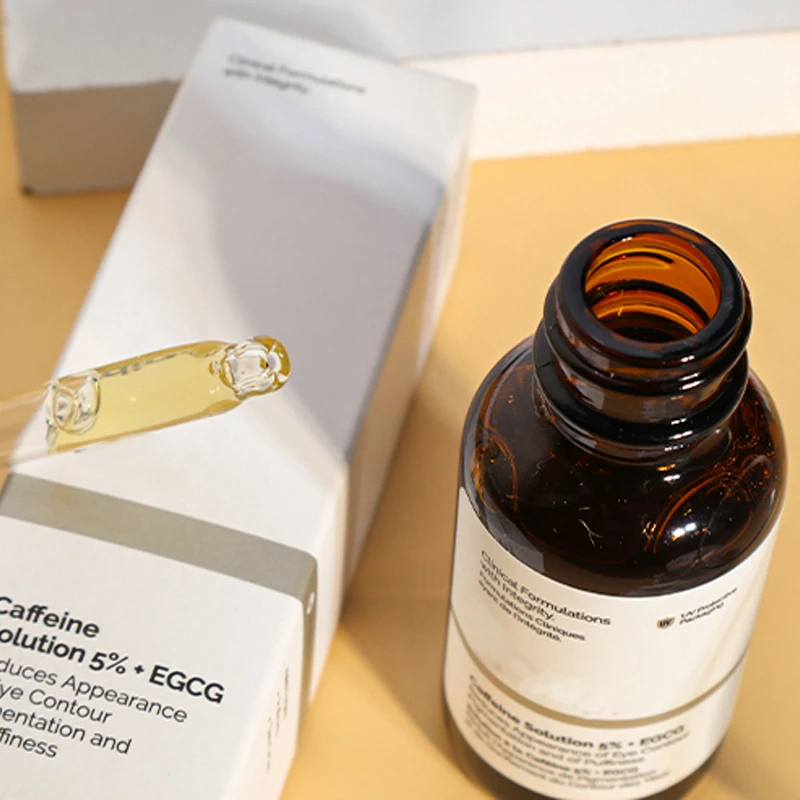 the ordinary caffeine solution wrinkles