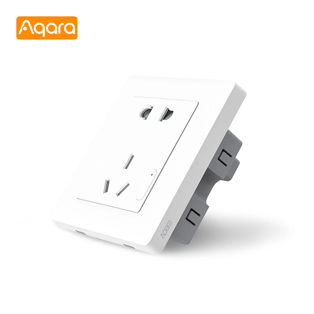 Aqara Smart Socket Wireless Wall Outlet Switch socket life Remote Plug App control for Mihome app | Электроника