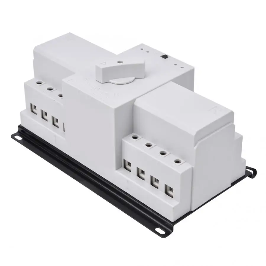 

4P 16A ATS Dual Power Supply Automatic Transfer Switch 400V Electrical Selector Switch for Hospitals Banks
