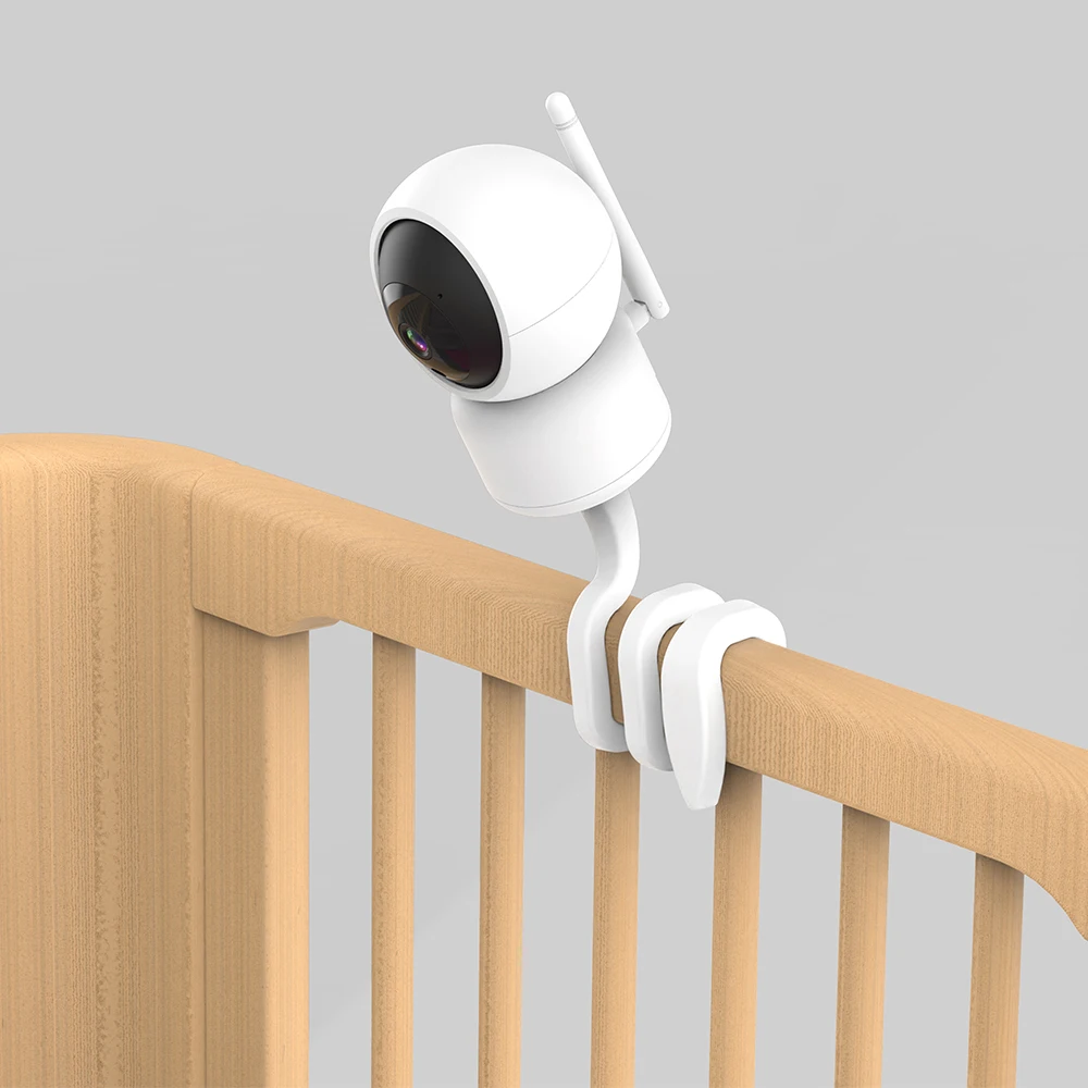 IP Camera Bracket Silicone Deformable Material Fixed on the Crib for Baby Monitor camera accessory camera holder stand