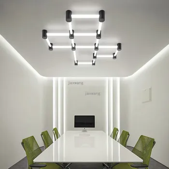 

Nordic LED Living Room Ceiling Lights Modern Rectangle Simple Ceiling Light Bedroom Ceiling Lighting Creative Light Fixtures