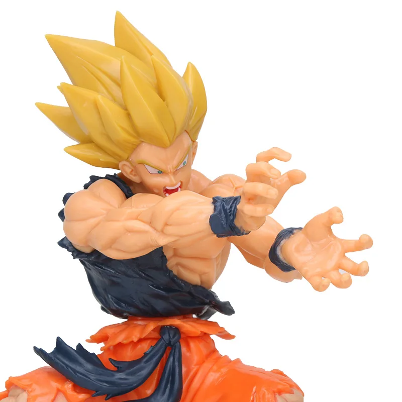 20 см Dragon Ball Z Super Saiyan Son Goku kamehameha Dragon Ball фигурка ПВХ фигурка Коллекционная модель игрушки куклы