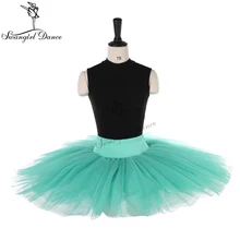 Высококачественная зеленая балетная юбка-пачка для взрослых, балетная пачка для детей, балетное платье для девочек, юбки-пачки для взрослых, BT8923