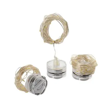 

2M 20 LED 2032 Plum Battery Box Waterproof Holiday Atmosphere Decoration Copper Wire String Led Light String