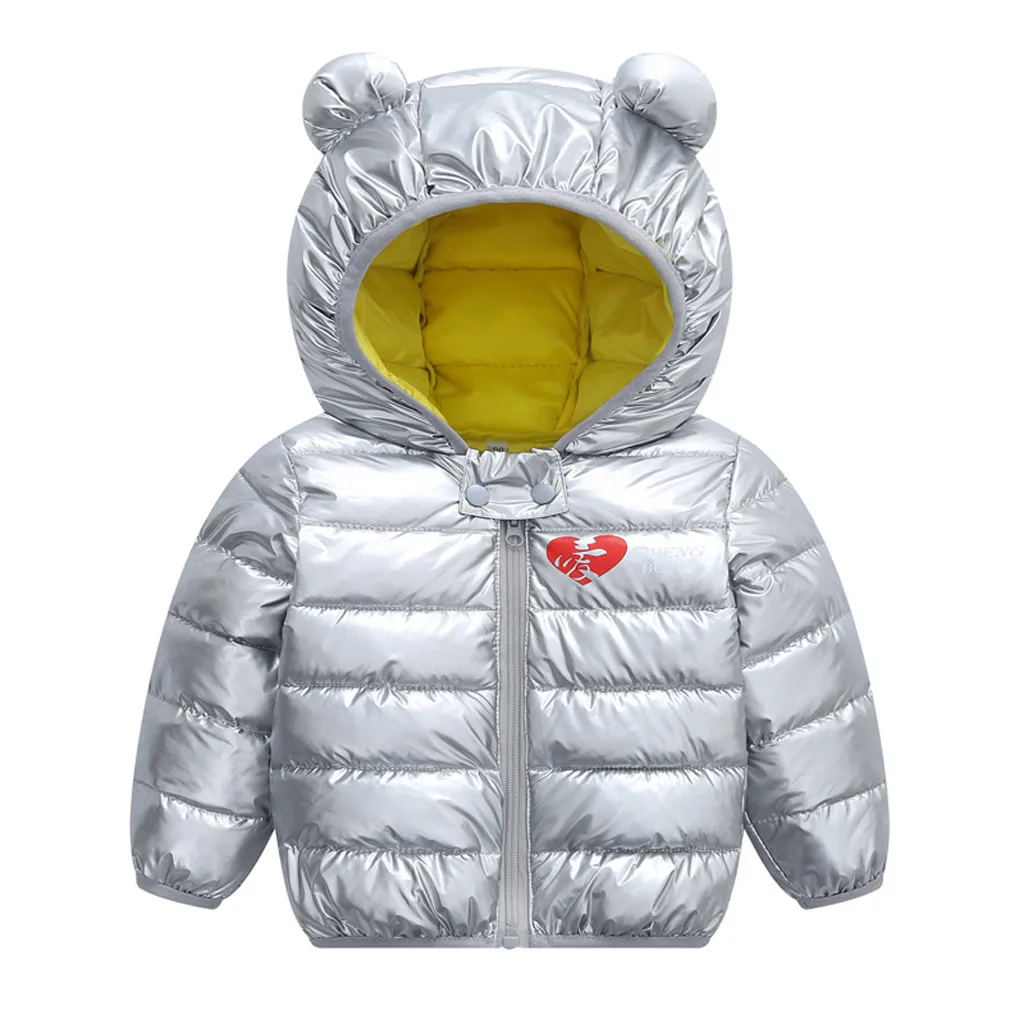 Коллекция года, весеннее Детское пальто Зимняя Детская куртка Верхняя одежда для мальчиков пальто для младенцев Одежда для малышей ветрозащитная хлопковая одежда для девочек, L30830 - Цвет: GY