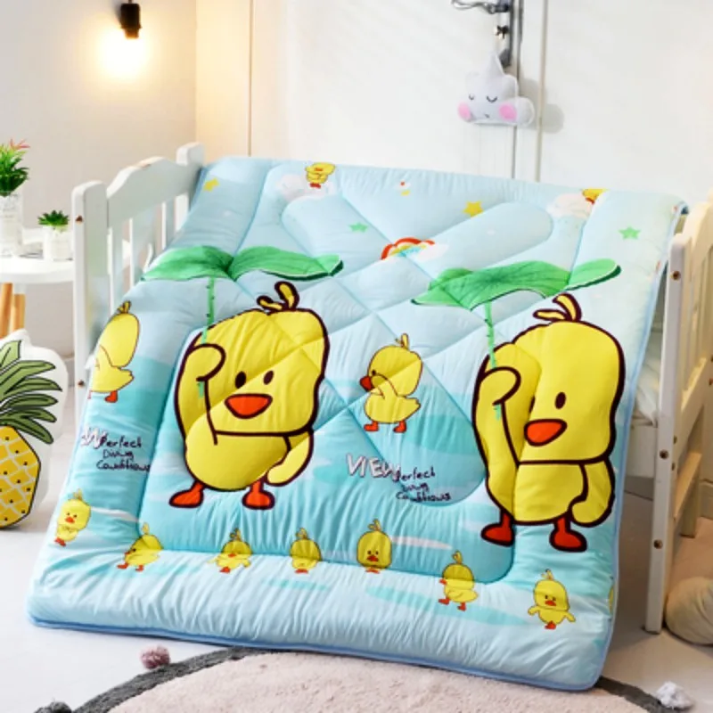 1.7kg Winter Полиэстер милый мультфильм медведь Розовая пантера Весна Осень Зима 120x150 см Стёганое одеяло для детей мальчиков девочек Детская кровать 0,6 m 1,0 m - Цвет: 1.7kg Winter