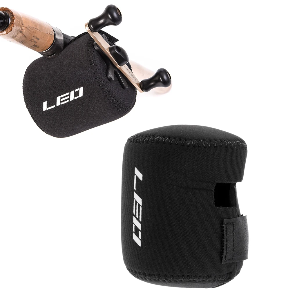 Elastic Fishing Reel Bag Protective Pouch Case for Trolling Drum Reel