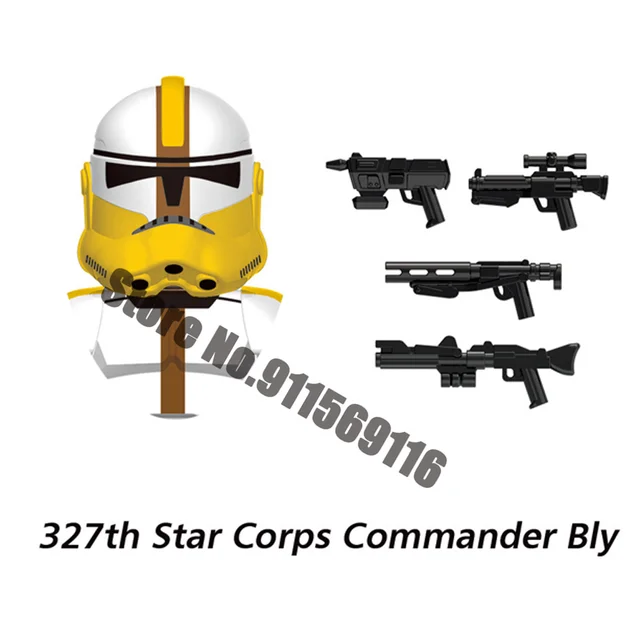 Brand Disney 501st Clone Trooper Building Block Scout Republic Commando Appo Echo Cody Rex Jesse SEV Gree Kashyyyk Action Figure D-X1602