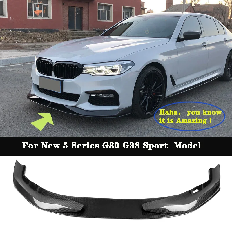 _ Стильный передний бампер Mtech из углеродного волокна подходит для BMW 5 серии G30 G31