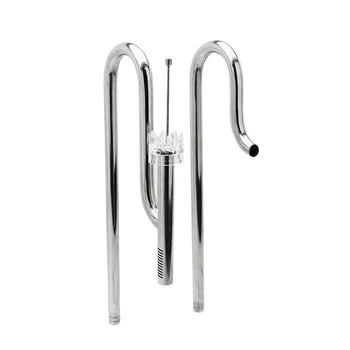 

1PC Fish Tank Stainless Steel Water Pipe Aquarium Adjustable Inlet Outlet Pipe (16mm, Oil Removing Set)