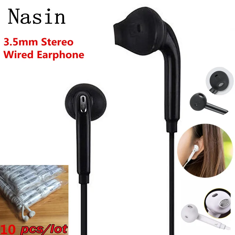 

3.5mm In-ear earphone tereo For Samsung Galaxy S6 Earphones Wired In-ear Earphones Super Bass headset With Mic Portable Audio