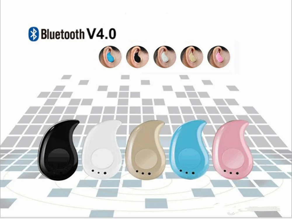 Беспроводные Bluetooth наушники S530 мини-наушники-вкладыши с кнопками гарнитура