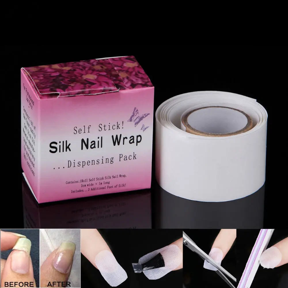 Monja-Nail-Art-Repair-Fiberglass-Silk-Wrap-Self-Adhesive-Tape-Strong-Protect-Sticker-For-Broken-Manicure