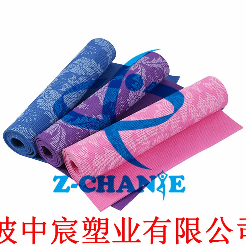 Фабричный Печатный NBR/PVC/TPE коврик для йоги с печатным изображением начинающих амортизация анти-скольжение Пилатес Спорт
