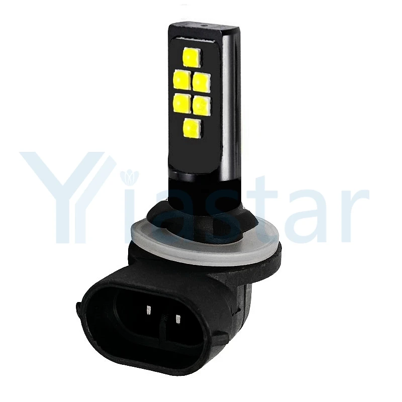 

10 шт. супер новый H27 881 H27W 862 886 894 896 898 автомобиль передняя лампа для противотуманной фары противотуманные лампы вождения авто светильник Белого красного и желтого цвета