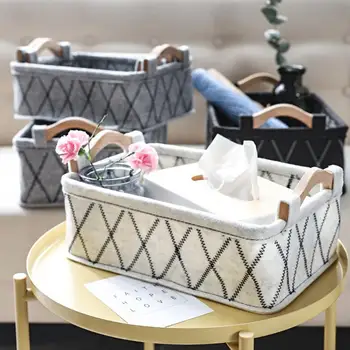 

Folding Felt Laundry Storage Basket Kids Toys Dirty Clothes Bucket Organizer
