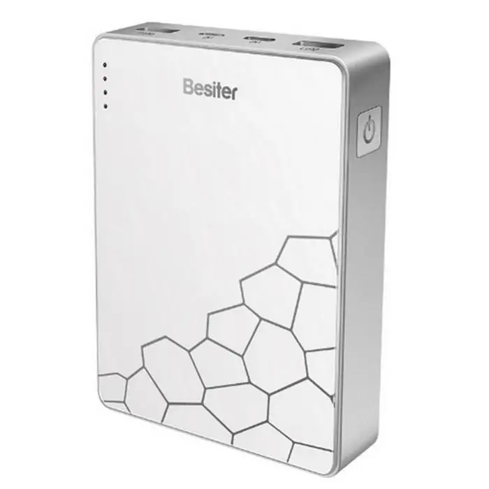 Fashion Mini Portable Creative Dual USB DC 5V 2A Output Power Set Bank Home, Office, Outdoor 6~8 Hours Charge