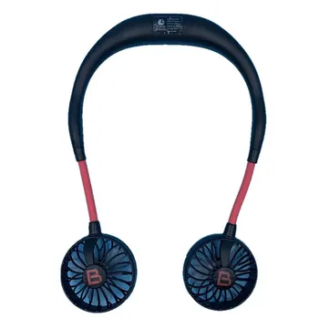 

Hanging Neck Fan Lazy Movement Cooling Fan USB Powered Rechargeable Portable Convenient Fashion Mini Fan