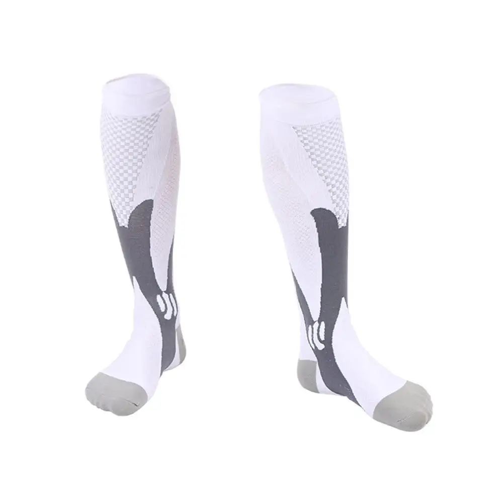 Высокие Носки Волшебные Компрессионные носки мужские и женские дышащие спортивные велосипедные беговые носки футбол - Цвет: 2