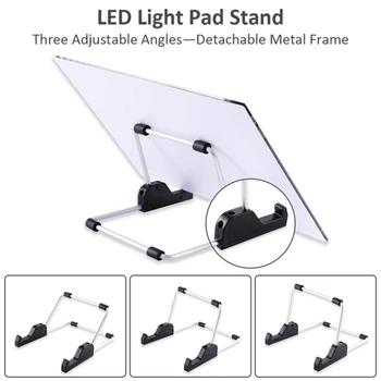 

2019 Copy Table Bracket Foldable Portable Flat Bracket Durable Fold Diamond Painting Bracket for Support Drop Shipping