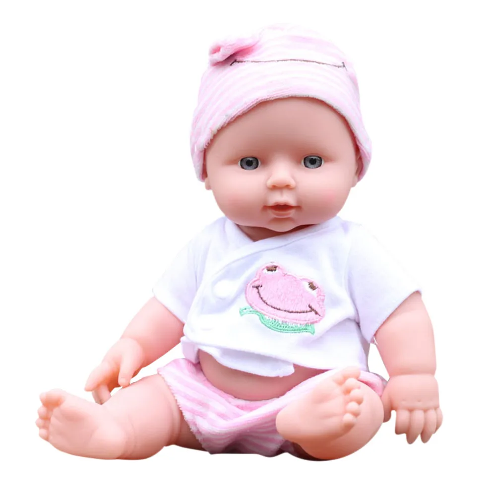 Детская эмуляционная кукла, мягкая детская кукла-Реборн, игрушки для мальчиков и девочек, подарок на день рождения, Детская кукла для детей