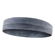 Мужские и женские эластичные головные повязки для йоги, Беговая спортивная повязка на голову, впитывающая Пот повязка на голову, спортивный напульсник, Спортивная противоскользящая повязка на голову