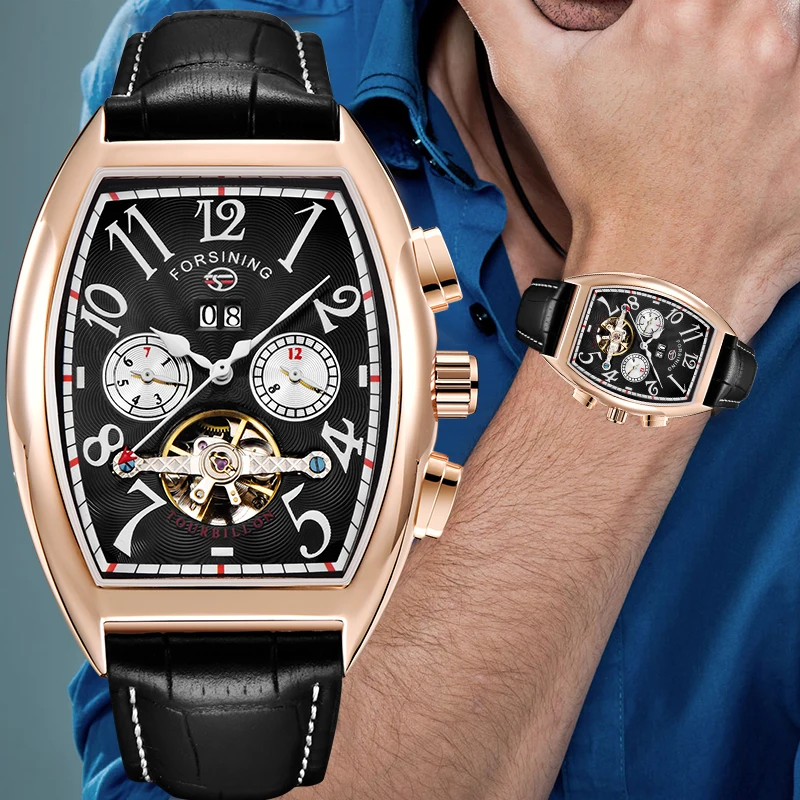 

Forsining Automatic Mechanical Watch Men Montre Homme Relojes Relogio Masculino Luminous Erkek Kol Saati Watches Brand Luxury