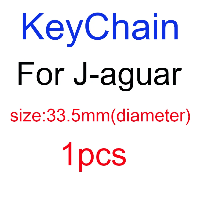 1pcs 3D metal Zinc Alloy Car KeyChain Key Chain Keyring Ring Creative logo Emblem Auto Badge accessories For JAGUAR XEL XFL | Автомобили и