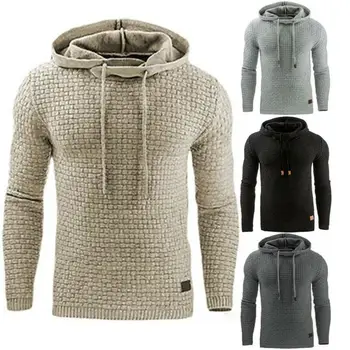 

New Men's Winter Slim Warm Hooded Sweatshirts Hoodies Coat Jacket Jumper Outwear /BY