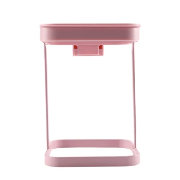 

Desktop Trash Can Creative Small Kitchen Living Room Rubbish Bin Mini Table Flip Waste Basket Hard