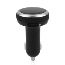 Car Auto LCD Wireless FM Transmitter Car Kit MP3 Music Player with TF Card Reading Port& USB Port