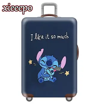 

Cartoon 3D Stitch Luggage Cover Protective Case Waterproof Thicken Elastic Suitcase Cover For 18-32 Inch XL Travel Accessorie