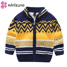 Рождественский свитер детские свитера для маленьких девочек и мальчиков, зимняя одежда г. Хлопковый кардиган на молнии для детей, пальто для мальчиков, топы OPMM