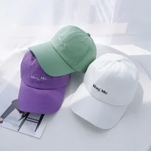 Шикарная мята зеленая бейсбольная кепка с вышитыми буквами Женская Повседневная дикая белая мягкая верхняя шляпа с уткой Мужская хипстерская Кепка