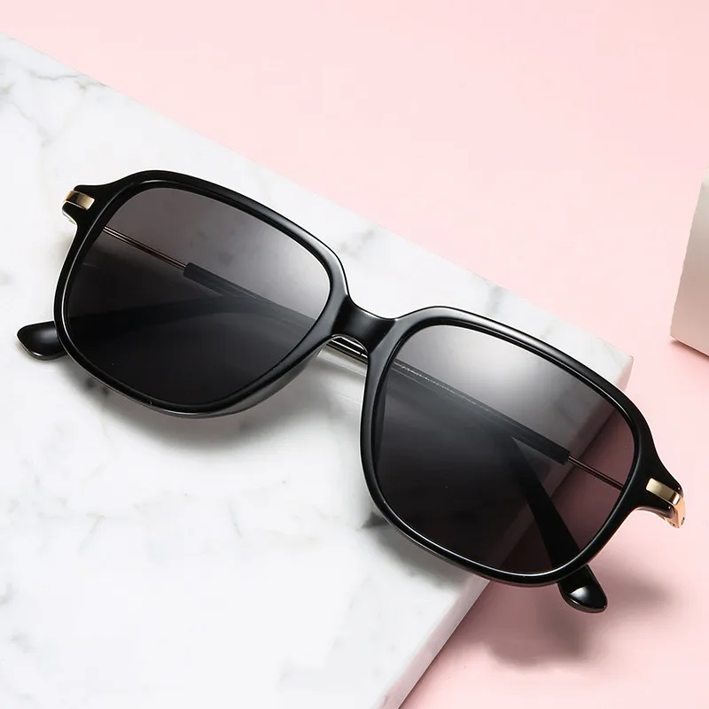 

SEEMFLY men metal Frame 2019 newst celebrity retro fashion ins palm tinted tan sunglasses plastic small frame sunglasses UV400