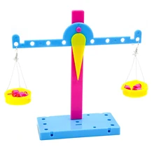 Детские Принцип рычага балансовый масштаб Ранние обучающие игрушки для детей Эксперименты Материал преподавания физики сделай-сам набор игрушек