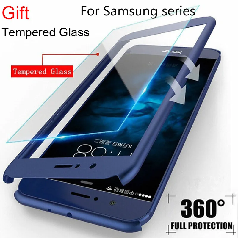 

360 Full Anti-knock Protective Case For Samsung J310 J320 J3 J330 J5 2016 510 J5 2016 J510 J710 M10 A50 A30 M20 S8Plus S8 S7 S9