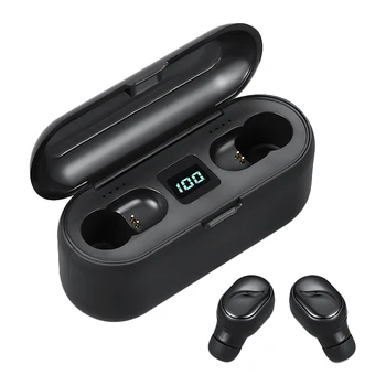 

M18A Bluetooth Headset, TWS Bluetooth 5.0 Digital Display In-Ear Sports Waterproof Wireless Bluetooth Headset
