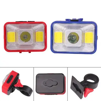 

Super Bright LED Bicycle Light Rechargeable Headlight Head Torch 5 Modes Rechargeable Light COB Headlight XPE LED Lamp