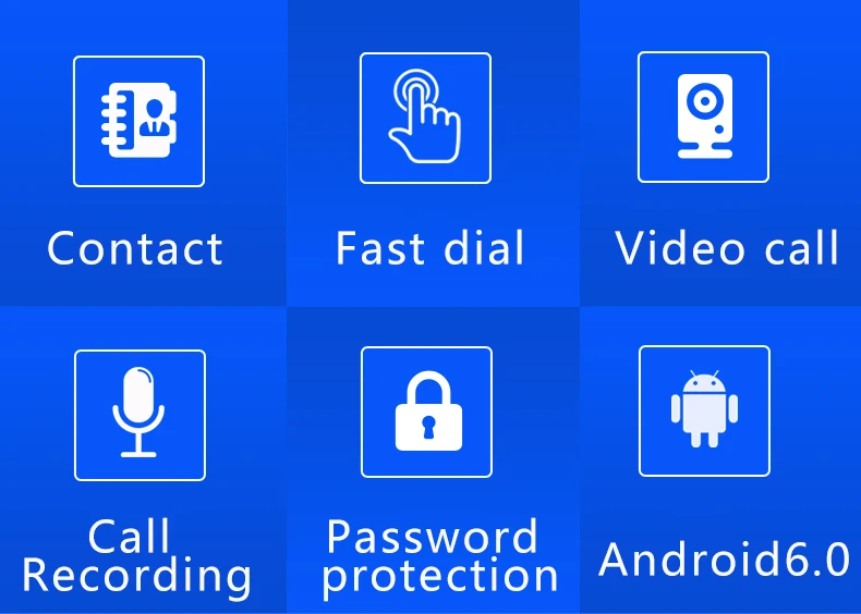 3G 4G SIM карта Android смартфон с сенсорным экраном видео звонок телефон Wifi записью для