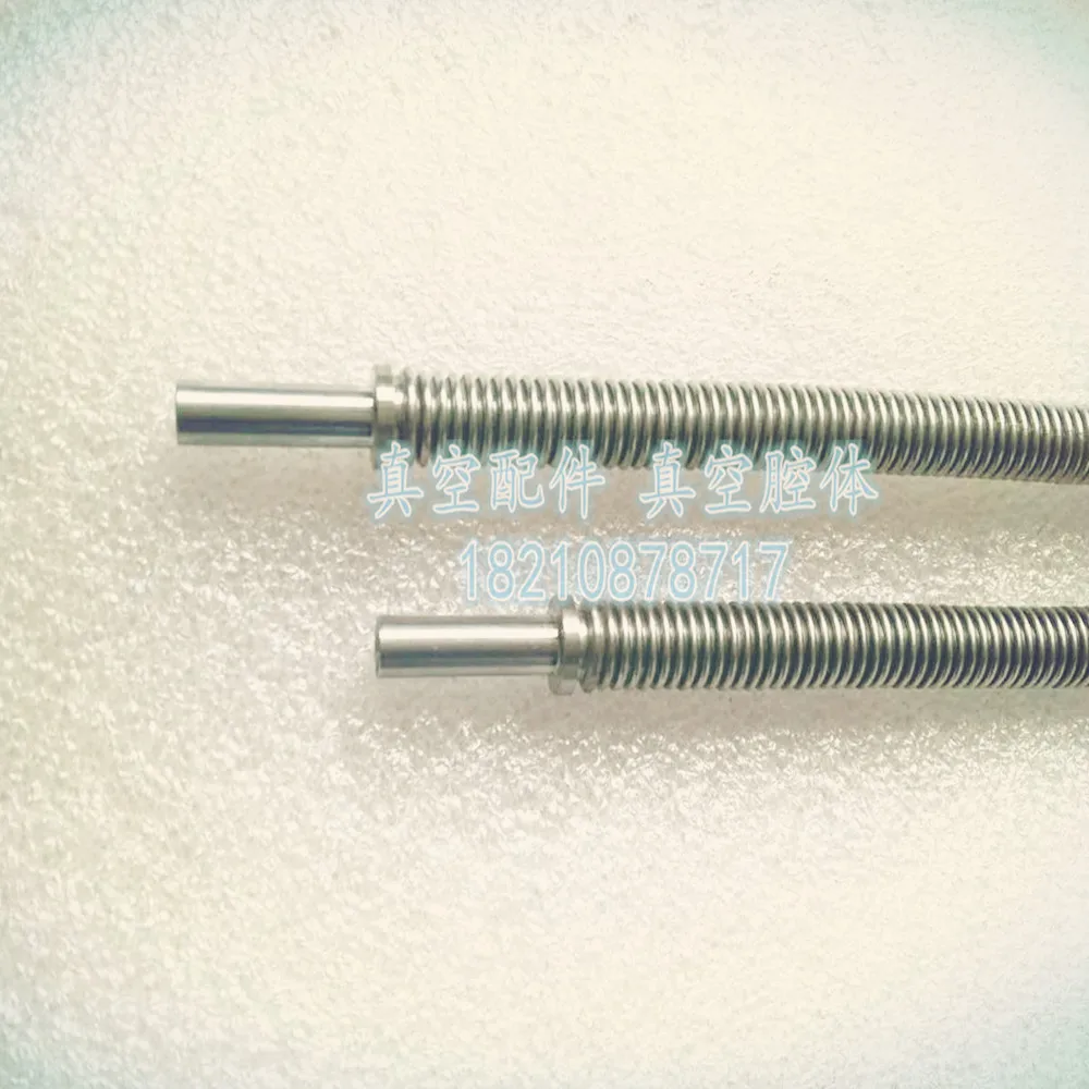 VCR1 / 4 Card Sleeve Bellows 6mm Vacuum Hose 6.35 Gas Circuit Tube 3/8 High Purity Gas Connection Tube 1/2