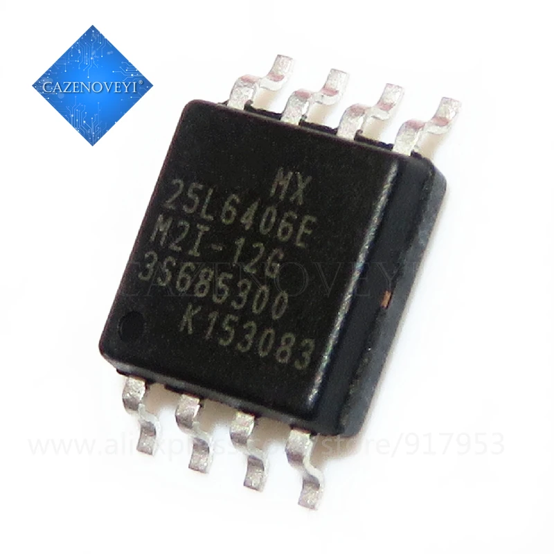 10pcs/lot MX25L6406EM2I-12G MX25L6406EM2I MX25L6406E 25L6406E SOP-8 Best quality In Stock | Электронные компоненты и